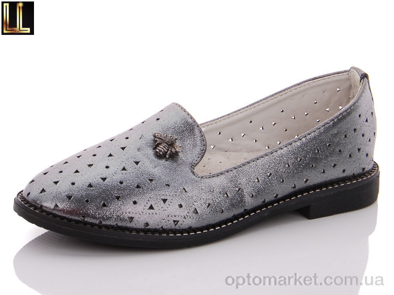 Купить Балетки детские L0612-3 Lilin shoes серебряный, фото 1