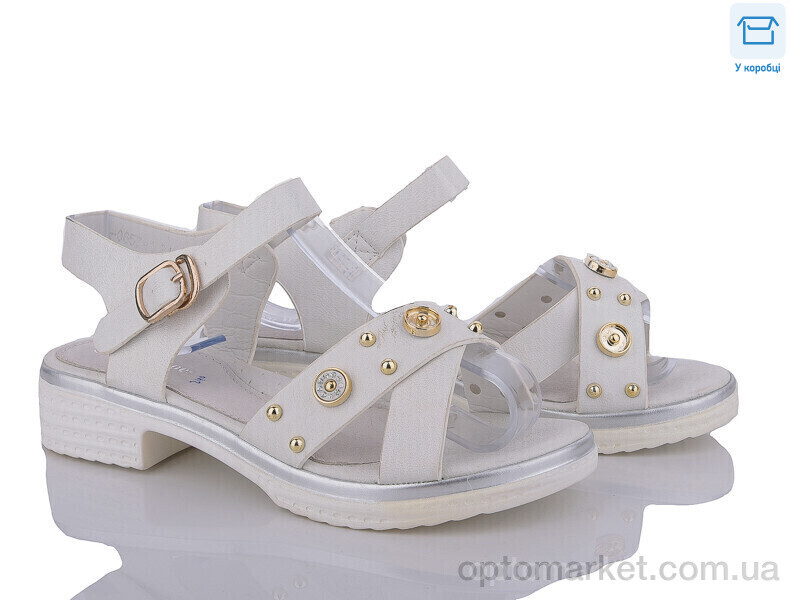 Купить Босоніжки дитячі L0657-1-8 Lilin shoes білий, фото 1