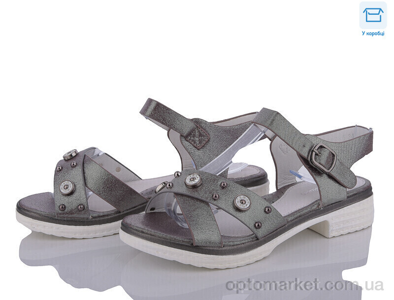 Купить Босоніжки дитячі L0657-5-8 Lilin shoes графіт, фото 1