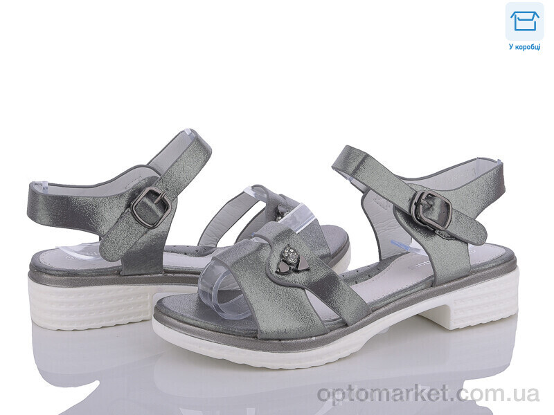 Купить Босоніжки дитячі L0660-5-8 Lilin shoes графіт, фото 1