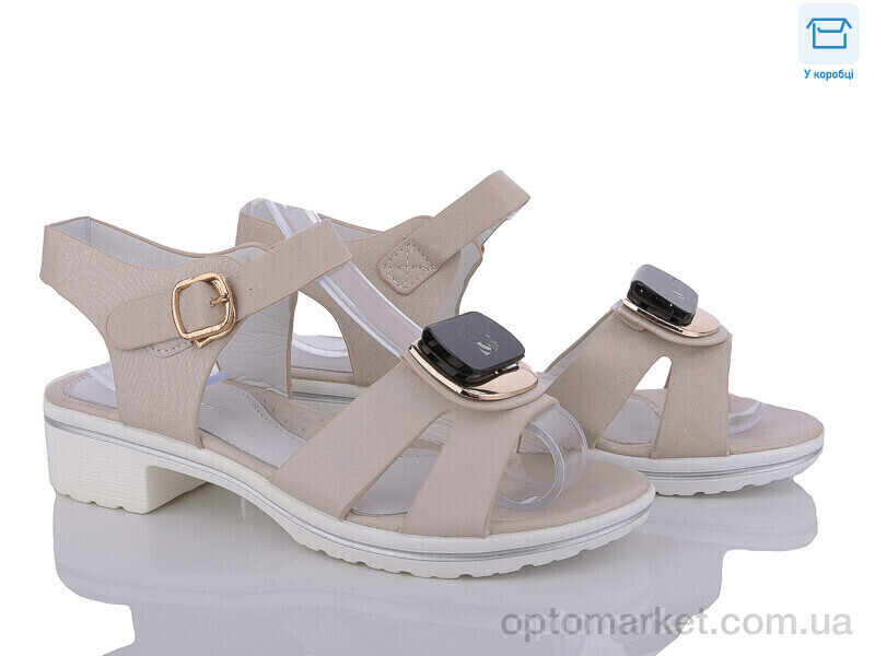 Купить Босоніжки дитячі L0662-2-8 Lilin shoes бежевий, фото 1