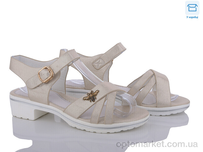 Купить Босоніжки дитячі L0665-2-8 Lilin shoes бежевий, фото 1