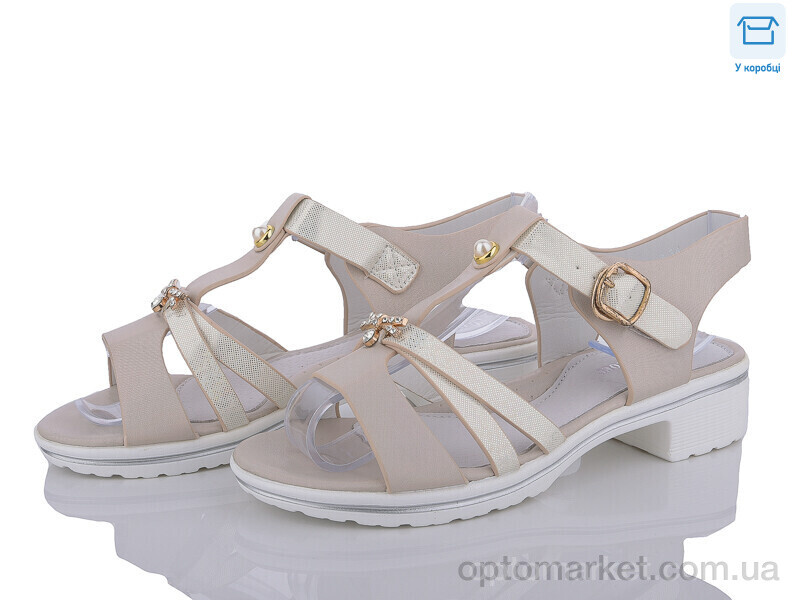 Купить Босоніжки дитячі L0666-2-8 Lilin shoes бежевий, фото 1