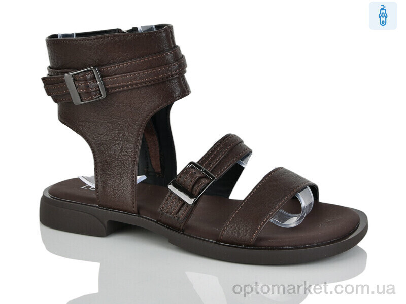 Купить Босоніжки жіночі L071-1 Loretta коричневий, фото 1