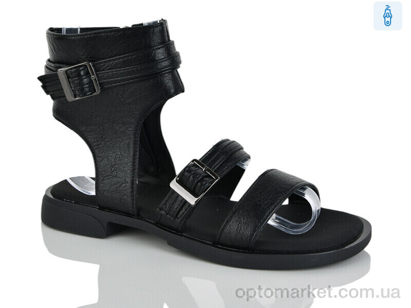 Купить Босоніжки жіночі L071 Loretta чорний, фото 1