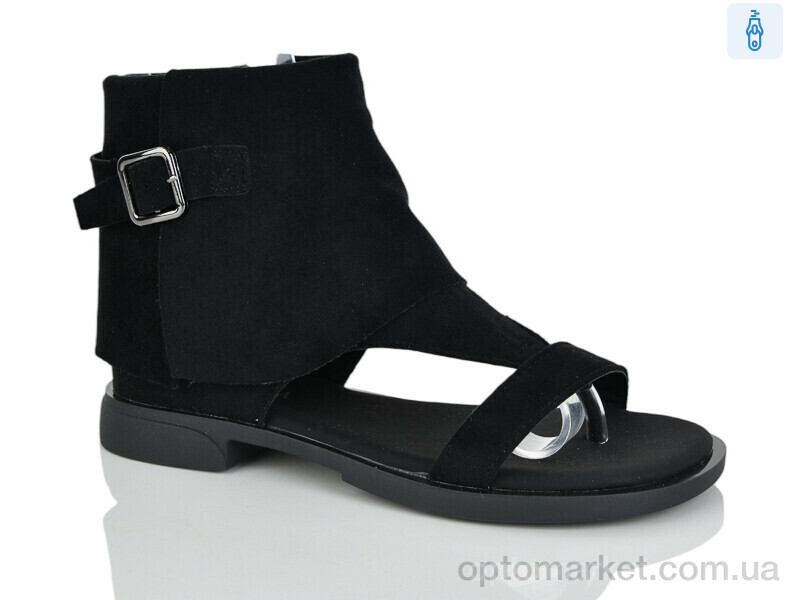 Купить Босоніжки жіночі L072 Loretta чорний, фото 1