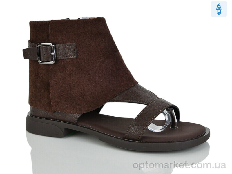 Купить Босоніжки жіночі L074-1 Loretta коричневий, фото 1
