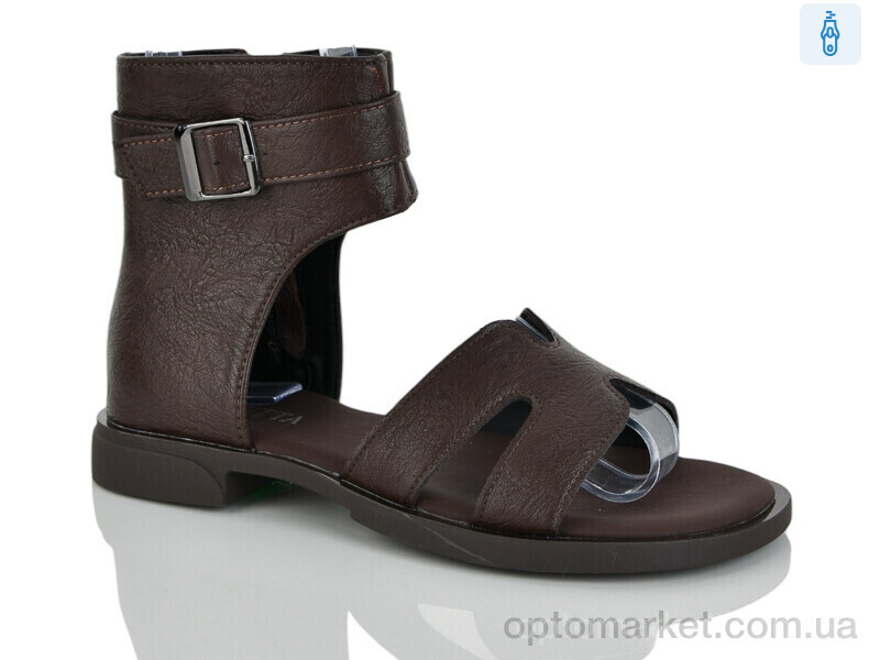 Купить Босоніжки жіночі L075-1 Loretta коричневий, фото 1