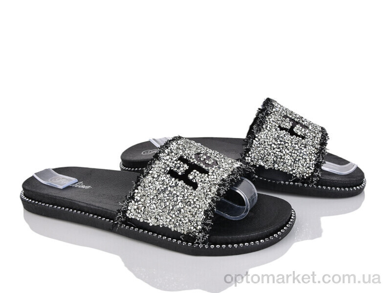 Купить Шльопанці жіночі L08-1 FG срібний, фото 1