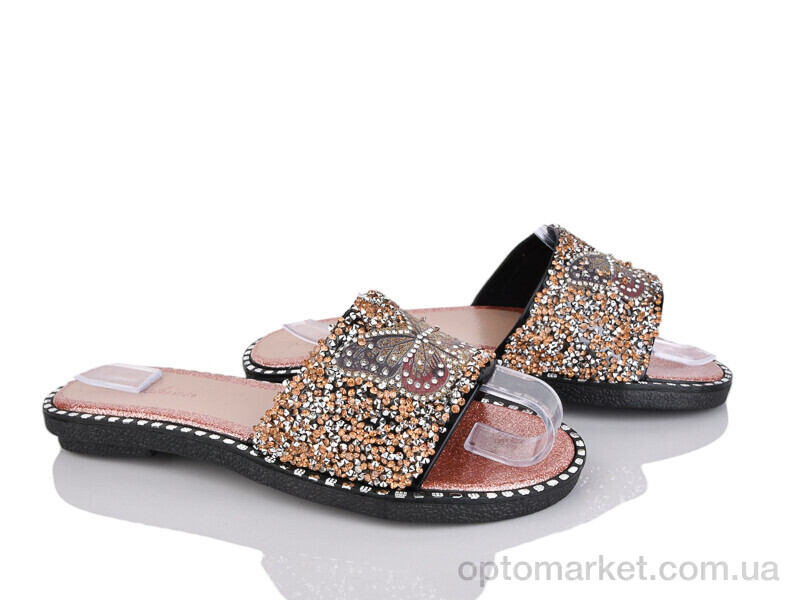 Купить Шльопанці жіночі L09-3 FG бежевий, фото 1