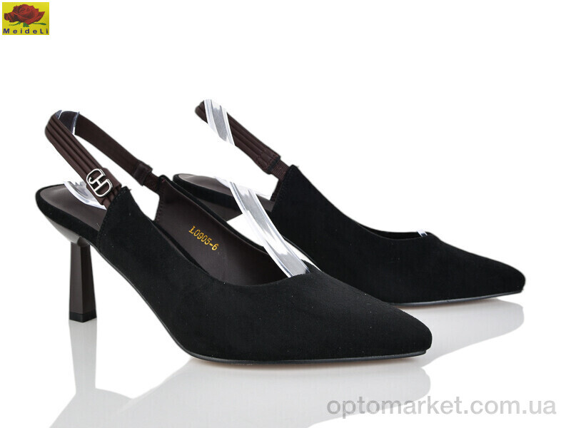 Купить Туфлі жіночі L0905-6 Mei De Li чорний, фото 1