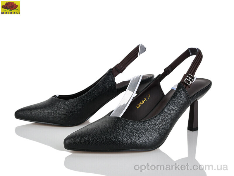 Купить Туфлі жіночі L0905-7 Mei De Li чорний, фото 1