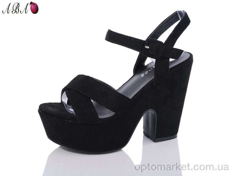 Купить Босоніжки жіночі L1-1 QQ shoes чорний, фото 1