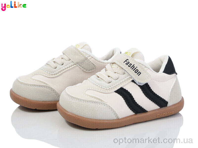 Купить Кросівки дитячі L10-3 Yalike бежевий, фото 1