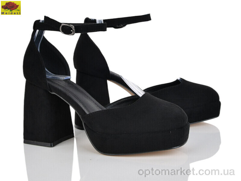 Купить Туфлі жіночі L100-1-old Mei De Li чорний, фото 1