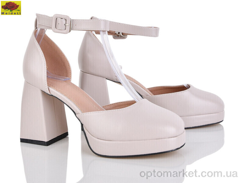 Купить Туфлі жіночі L100-17 Mei De Li бежевий, фото 1