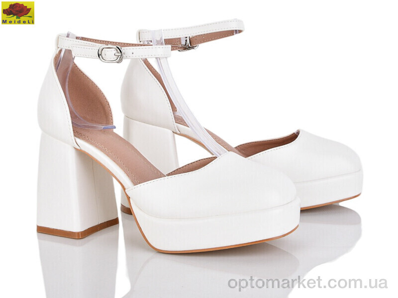 Купить Туфлі жіночі L100-3-old Mei De Li білий, фото 1