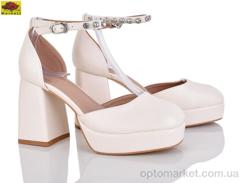 Купить Туфлі жіночі L100-9-old Mei De Li бежевий, фото 1