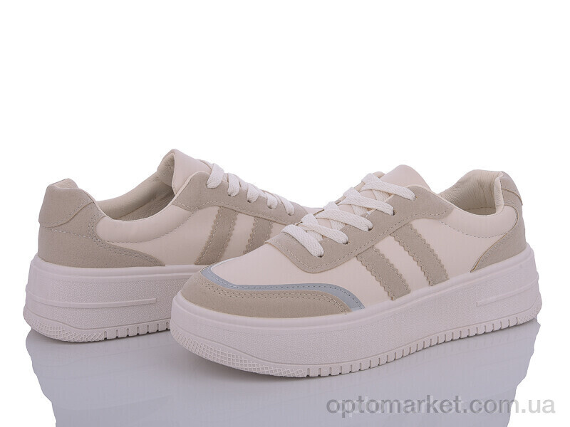 Купить Кросівки жіночі L1007-3 L.B. бежевий, фото 1