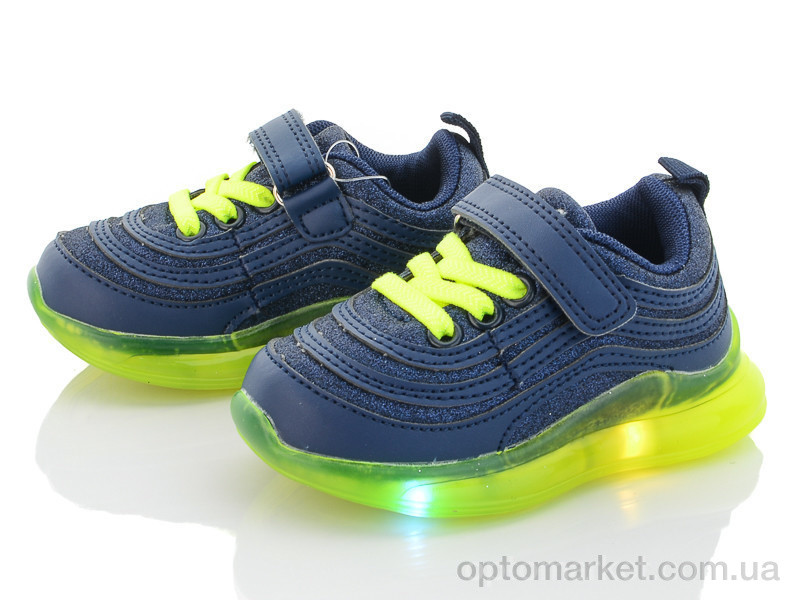 Купить Кросівки дитячі L101-1 LED С.Луч синій, фото 1
