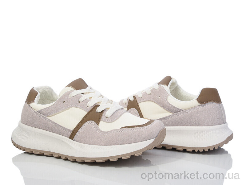 Купить Кросівки жіночі L1066-3 L.B. бежевий, фото 1