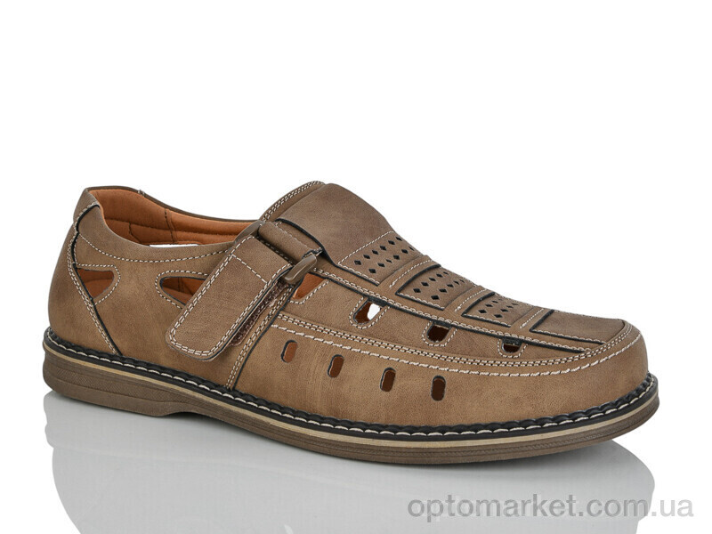 Купить Сандалі чоловічі L1067-5K Meko Melo коричневий, фото 1