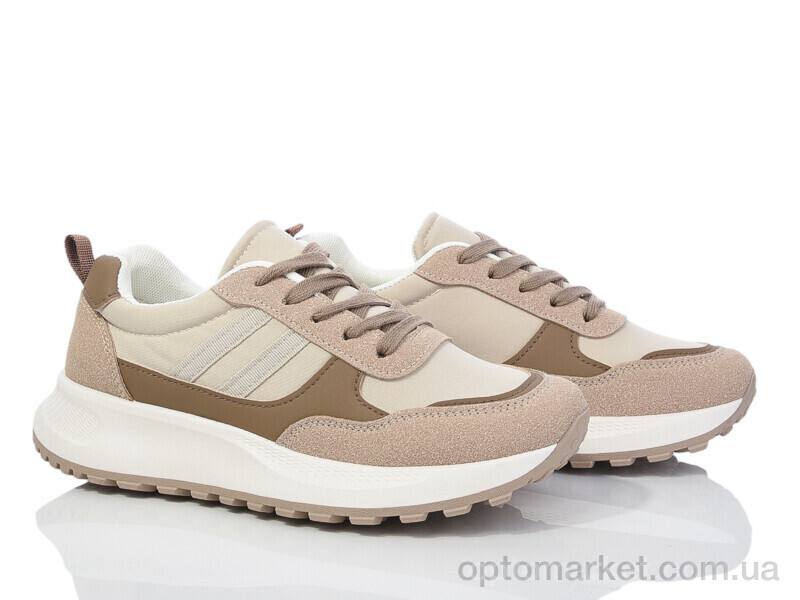 Купить Кросівки жіночі L1068-5 L.B. бежевий, фото 1
