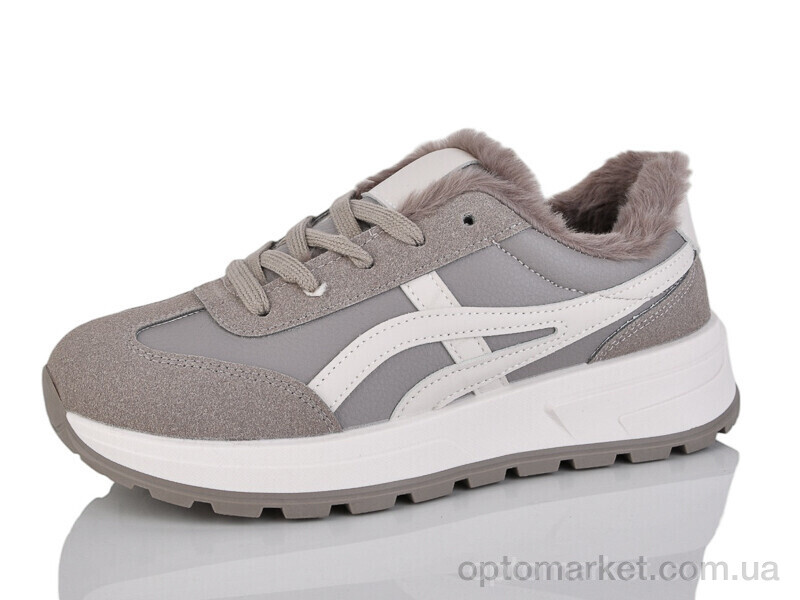Купить Кросівки жіночі L1103-1 L.B. сірий, фото 1