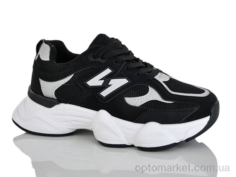 Купить Кросівки жіночі L1108-6 L.B. чорний, фото 1