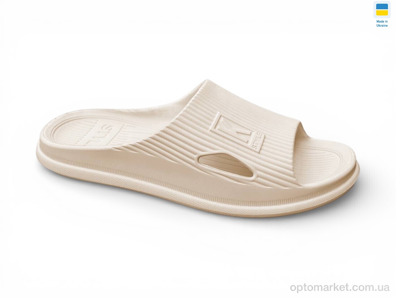 Купить Шльопанці жіночі L112 бежевий Olimp бежевий, фото 1