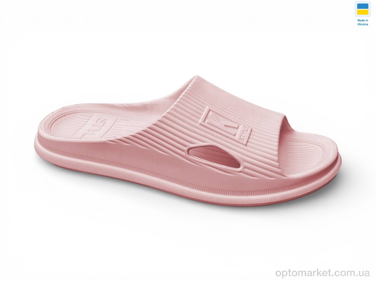 Купить Шльопанці жіночі L112 пудра Olimp рожевий, фото 1