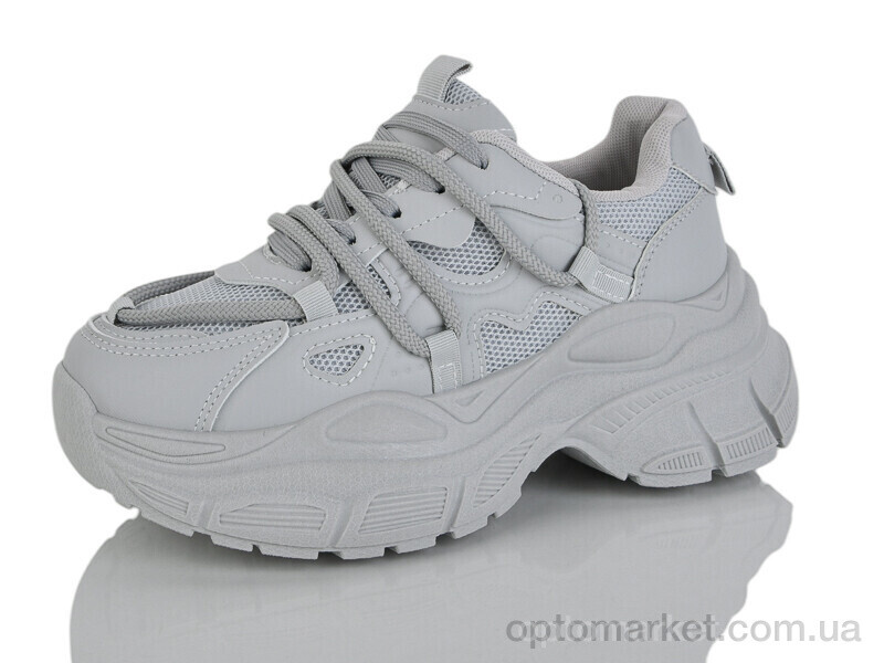 Купить Кросівки жіночі L1120-3 L.B. сірий, фото 1