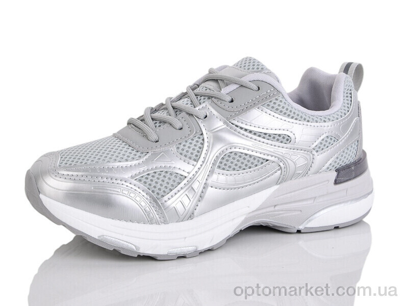 Купить Кросівки жіночі L1163-2 L.B. сірий, фото 1