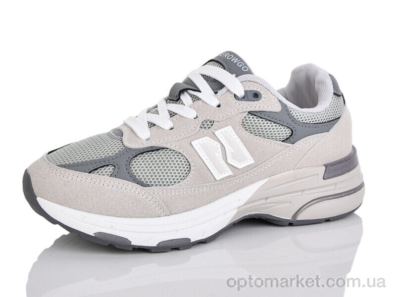 Купить Кросівки жіночі L1166-4 L.B. сірий, фото 1