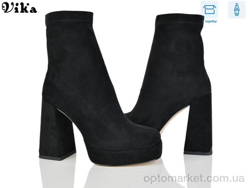 Купить Черевики жіночі L1 Vika чорний, фото 1