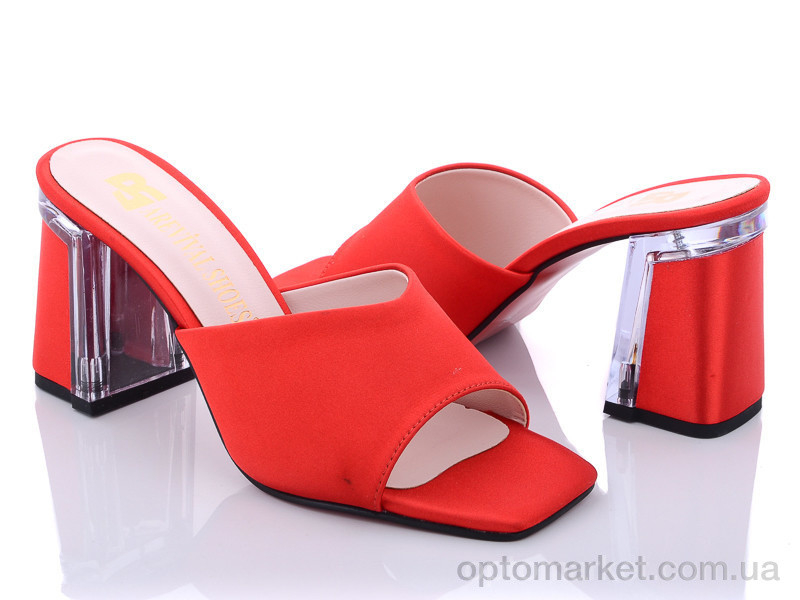 Купить Шлепки женские L12 red Arevival shoes красный, фото 1
