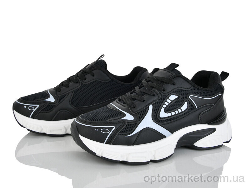 Купить Кросівки жіночі L1203-2 L.B. чорний, фото 1