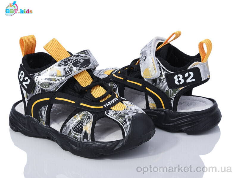 Купить Сандалі дитячі L128-1-1 BBT kids чорний, фото 1