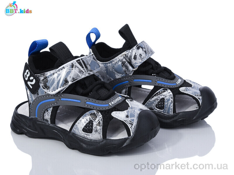 Купить Сандалі дитячі L128-1-3 BBT kids чорний, фото 1