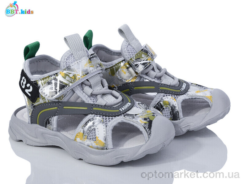 Купить Сандалі дитячі L128-2-2 BBT kids сірий, фото 1