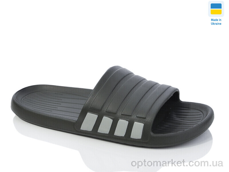 Купить Шльопанці чоловічі L140 хакі Крок зелений, фото 1