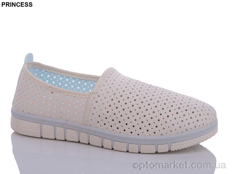 Купить Сліпони жіночі L163 Princess бежевий, фото 1