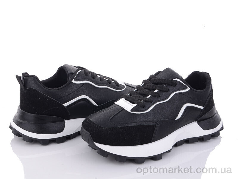 Купить Кросівки жіночі L17-1 Ok Shoes чорний, фото 1