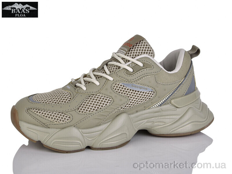 Купить Кросівки жіночі L1795-26 Baas коричневий, фото 1