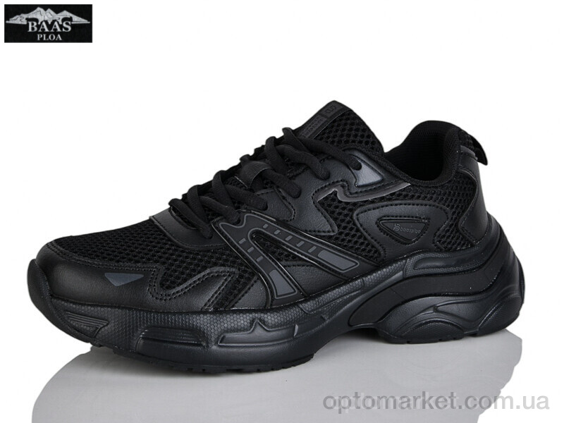 Купить Кросівки жіночі L1810-1 Baas чорний, фото 1