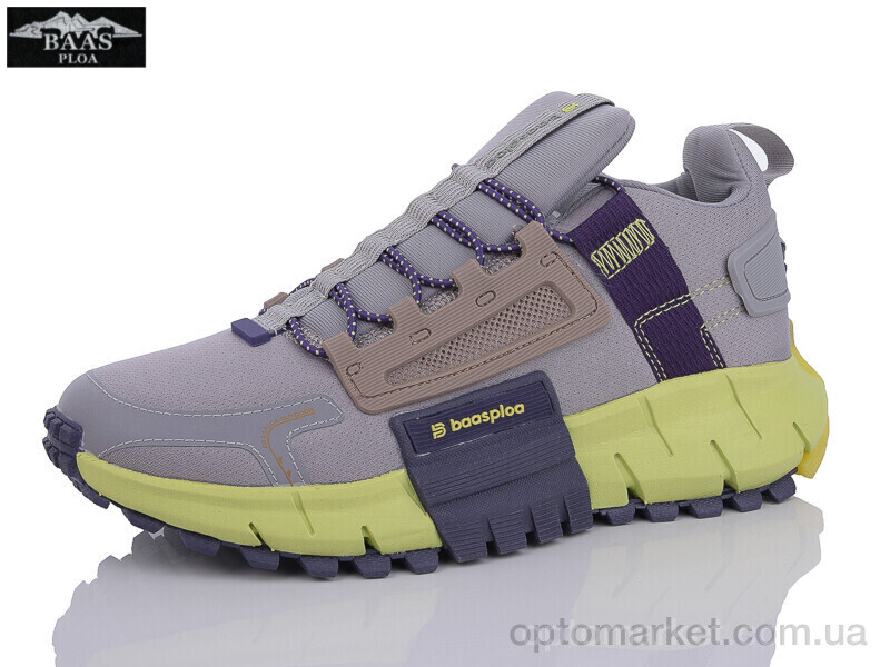 Купить Кросівки унісекс L1825-20-old Baas сірий, фото 1