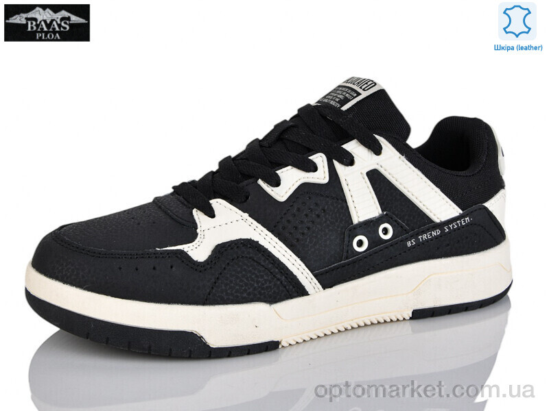 Купить Кросівки унісекс L1847-11 Baas чорний, фото 1