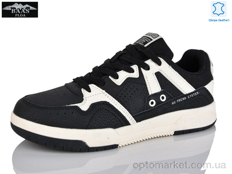 Купить Кросівки унісекс L1847-11 Baas чорний, фото 1
