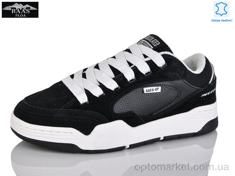 Купить Кросівки унісекс L1851-11 Baas чорний, фото 1
