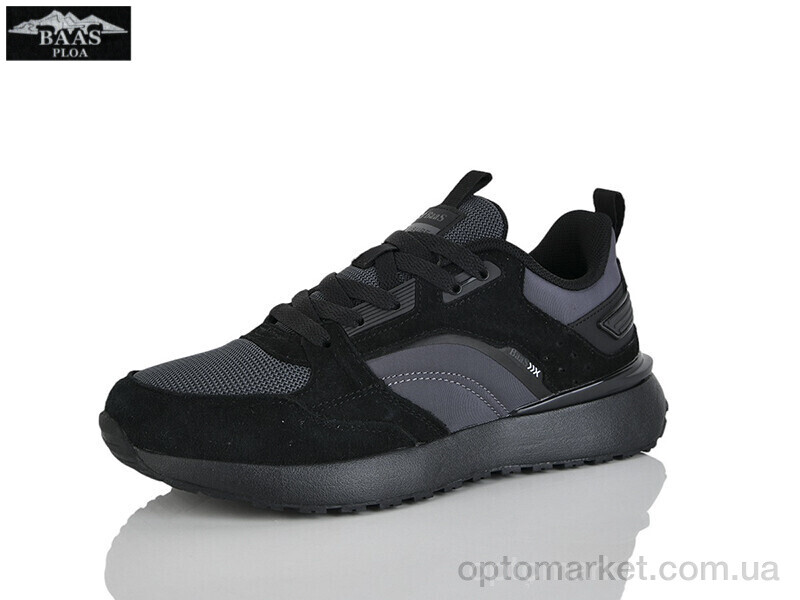 Купить Кросівки жіночі L1862-1 Baas чорний, фото 1